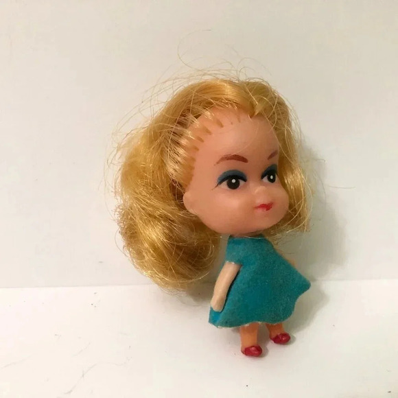 Vtg Liddle Kiddle Clone Doll  2 Inch Tall Hong Kong - Picture 11 of 12
